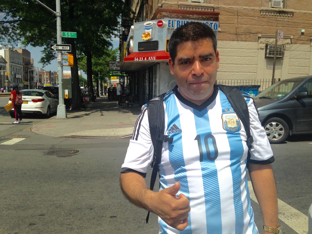 Lucas: "Los argentinos serán los ganadores.... Su defensa es más fuerte”.