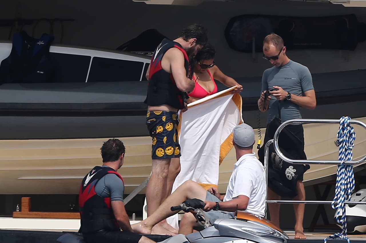 Nina ha presumido cuerpazo en toda su estancia en este lugar.