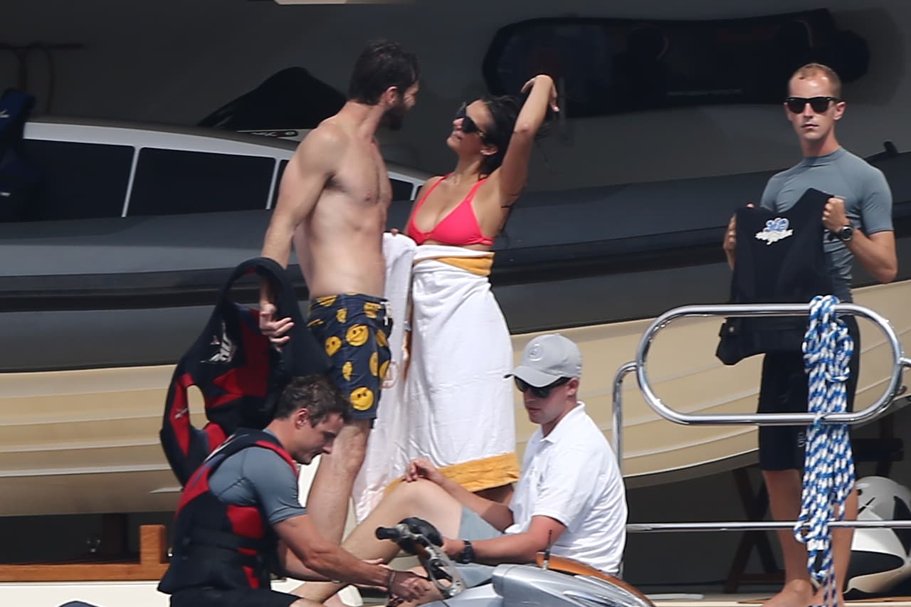 Se nota que el amor rodea a esta pareja. ¡No se han separado en ningún momento!