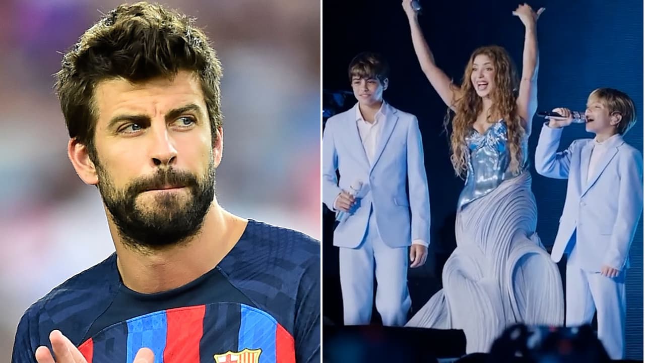 Hijos de Shakira cantan junto a ella en vivo por primera vez, ¿a Piqué le molesta?