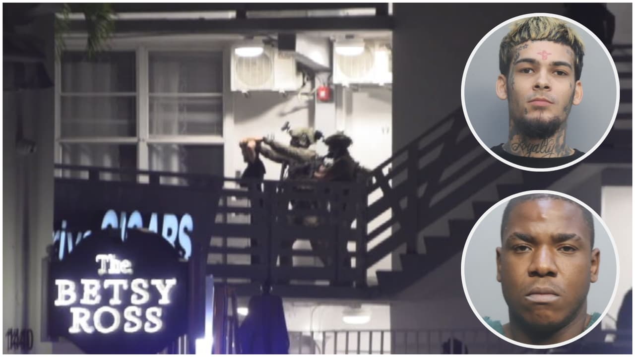 Identifican a sospechosos arrestados por el secuestro de un chofer de Lyft en Miami Beach