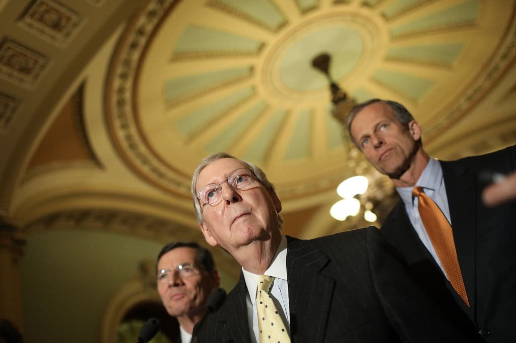 Mitch McConnell es considerado el autor intelectual del proyecto de ley republicano en el Senado.