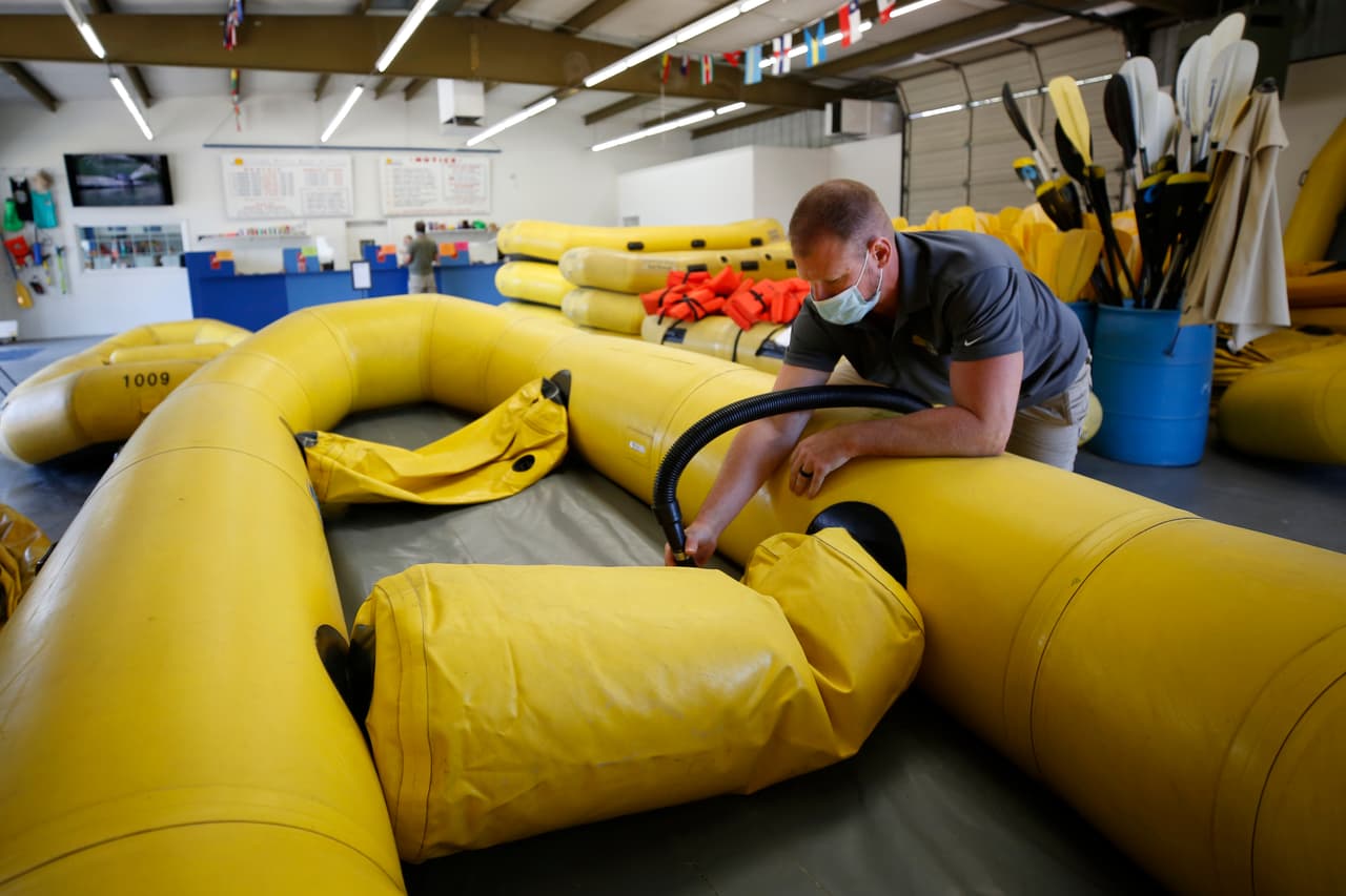 Comienza nuevamente la renta de balsas y kayaks para flotar en el río Americano