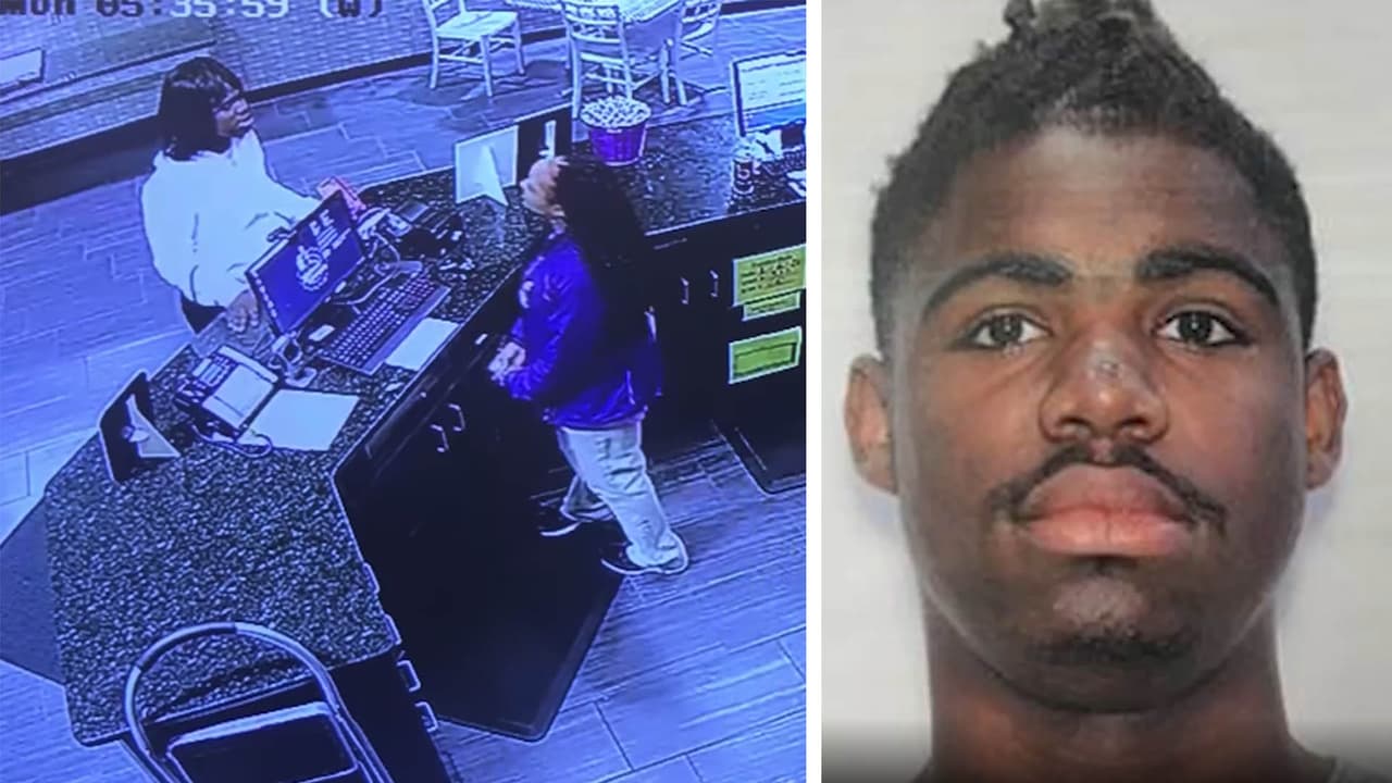 Policía: hombre que usaba peluca robó auto de un Planet Fitness y se fue de compras