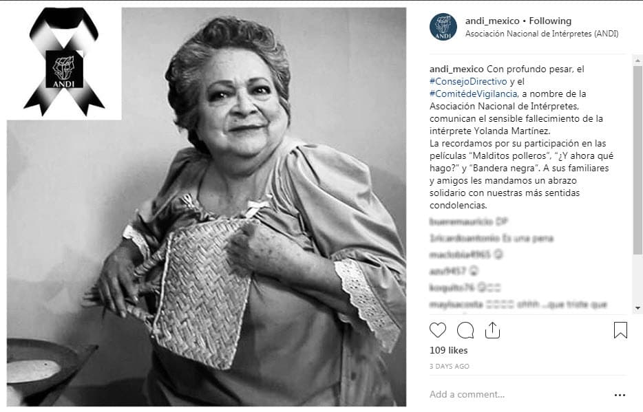 Aunque estos personajes tuvieron pequeñas apariciones, también formaron parte de la exitosa serie mexicana. 
<b>El 5 de octubre de 2018 murió</b> 
<b>Yolanda Martínez,</b> confirmó la Asociación Nacional de Intérpretes (ANDI) a través de Instagram.