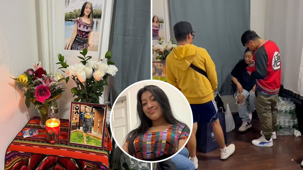 Familia de Yésica Ajtzac, joven que falleció en el subway, recibe apoyo de la comunidad guatemalteca