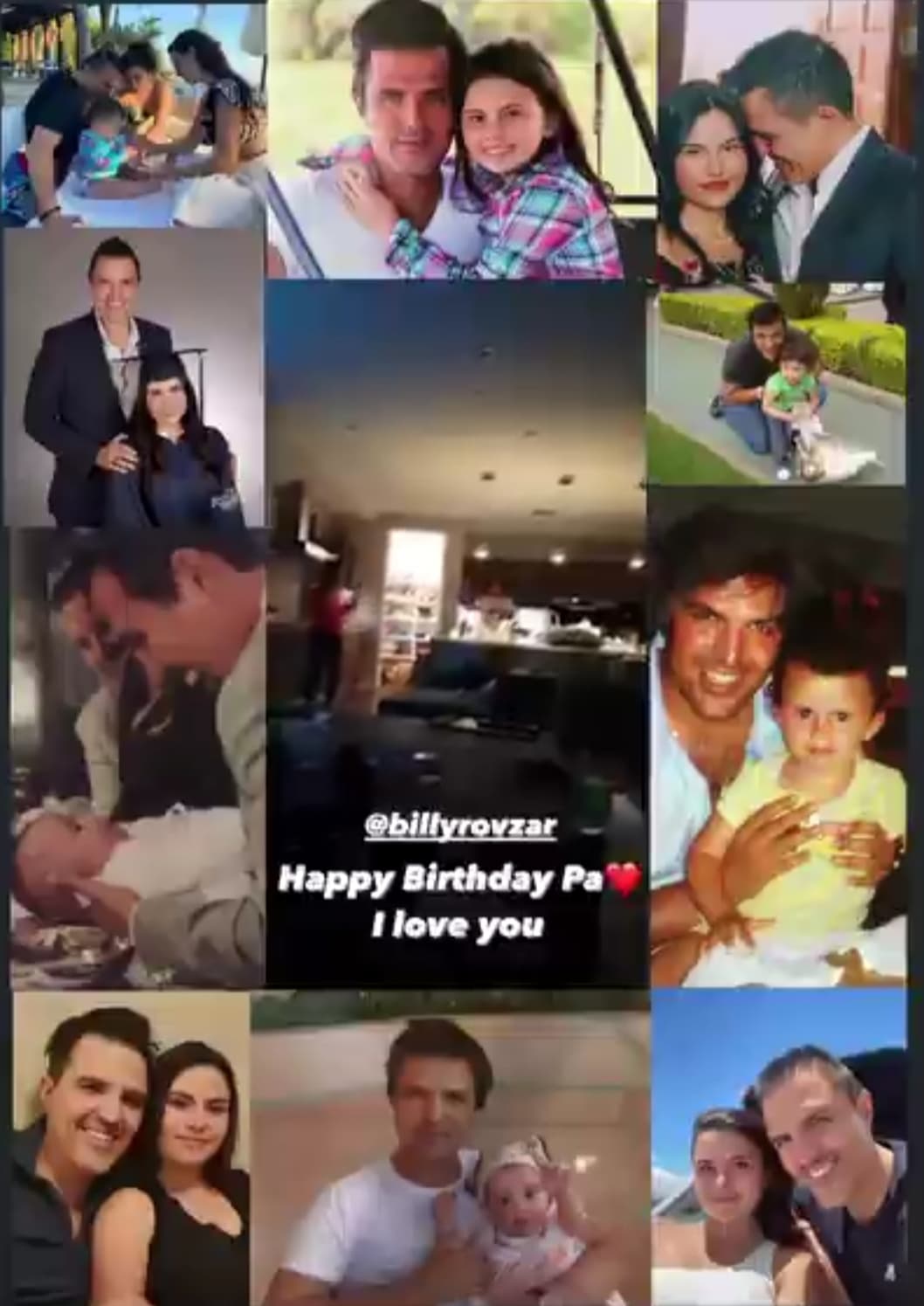 A pesar de la distancia, 
<b>padre e hija reflejan lo unidos que son</b> a través de las plataformas digitales y en esta especial fecha no podía faltar un detalle para el hombre que le dio la vida.