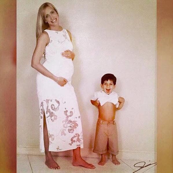 3. En 2001 Lili volvió a quedar embarazada, ahora su hija venía en camino. Lina nació el 3 de agosto de 2002, llenando a la Flaca de gran felicidad.
<br>