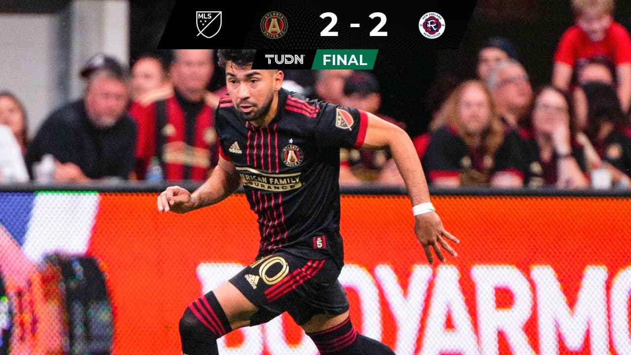 Atlanta United empata en casa ante NE Revolution.