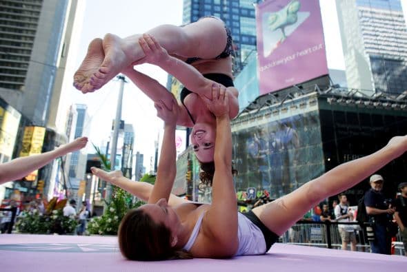 Niños y grandes asisitieron.