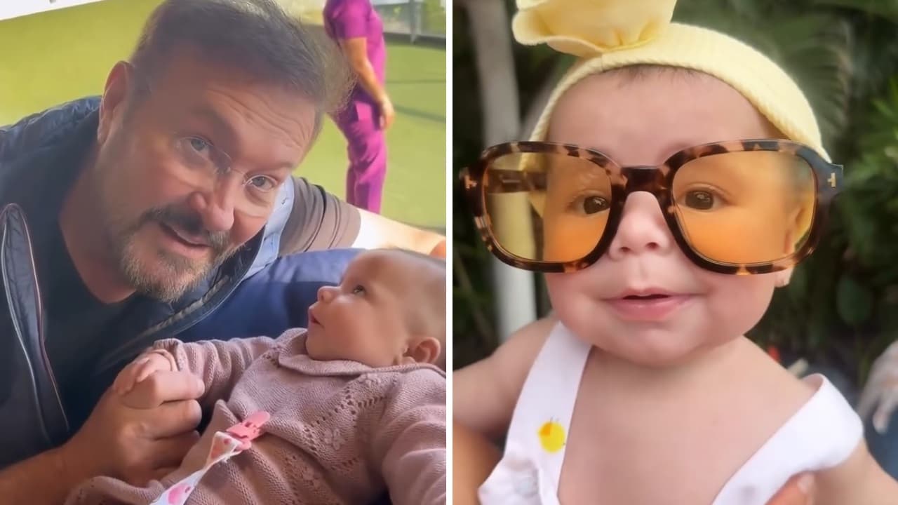 Nieta de Arturo Peniche cumple cinco meses, ¿se parece a su abuelo?