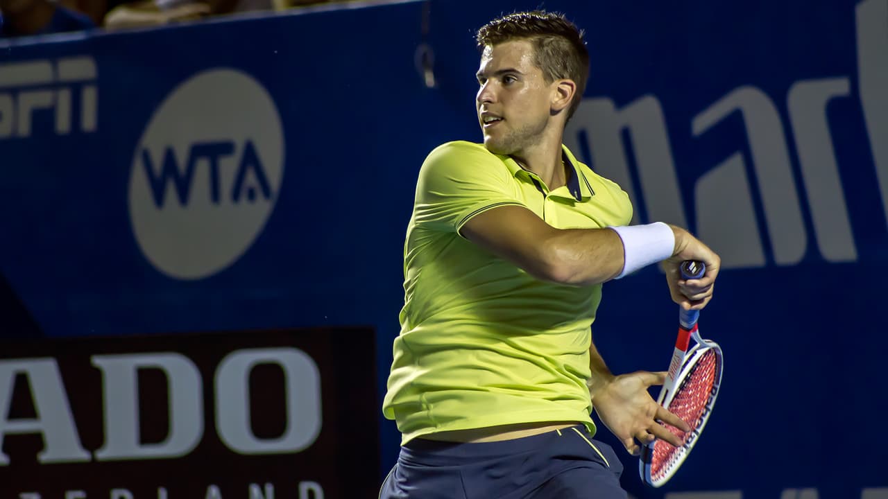 Thiem demuestra más poder y precisión que Shapovalov en Acapulco