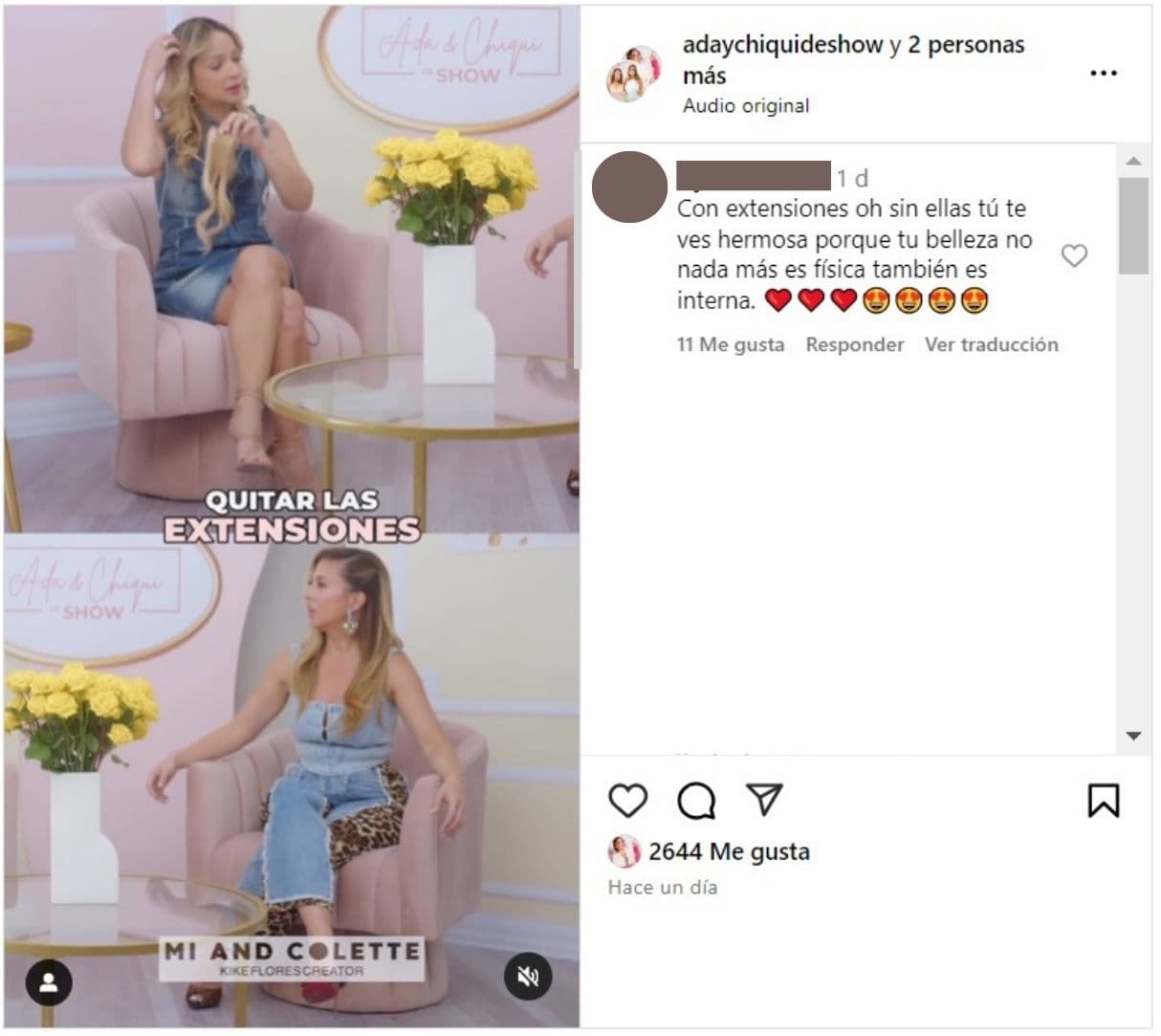 Adamari López recibió el apoyo de sus fanáticos.