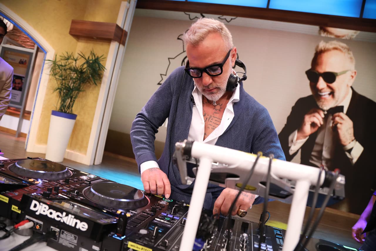 ¡Qué comience la fiesta! Gianluca nos dio una probadita de lo que veremos en su primer show.