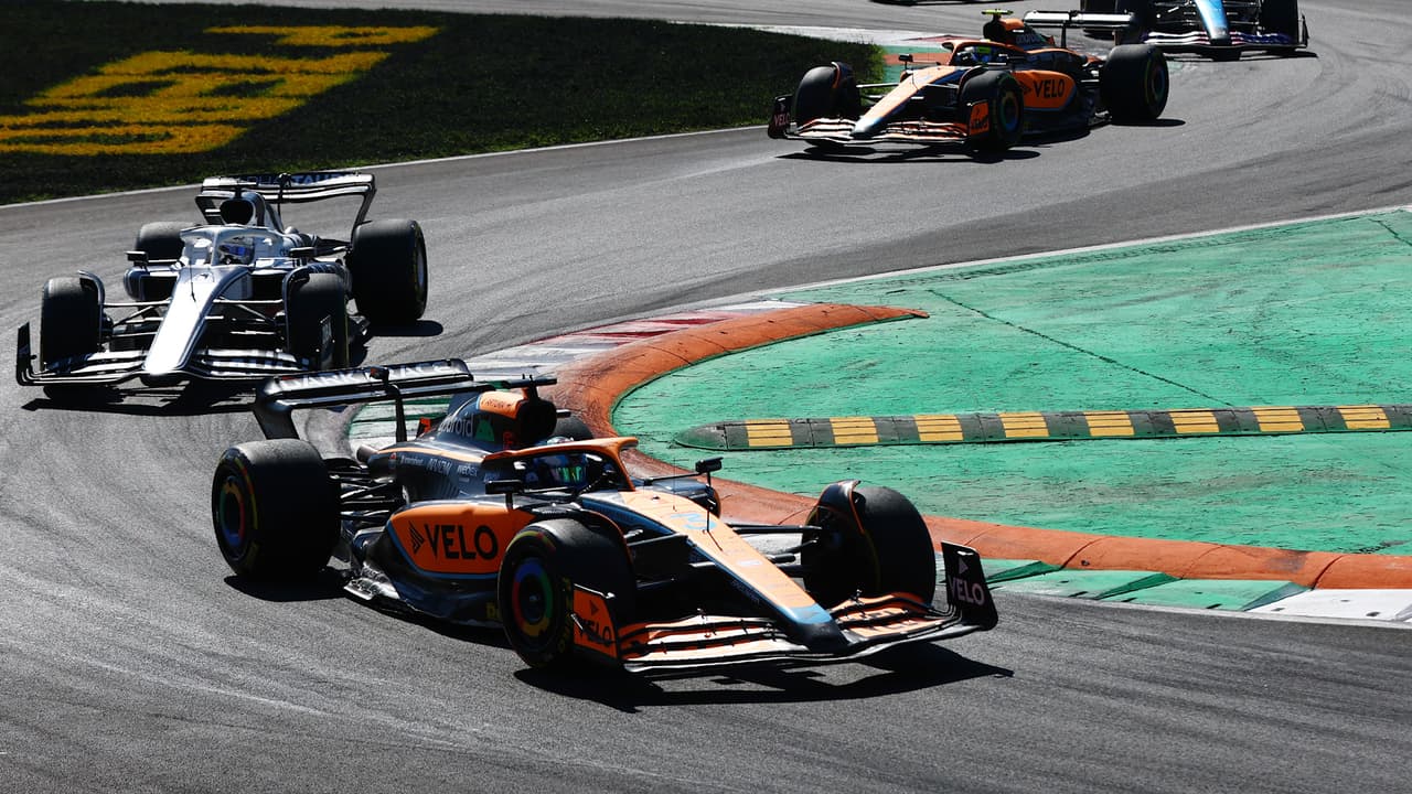 Verstappen gana en Monza y Checo finaliza en sexto sitio