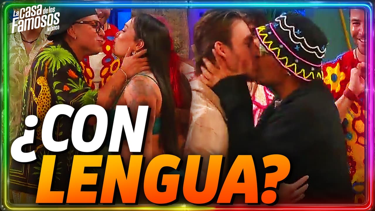 ¡La fiesta se sale de control! Karina y Aldo se dan sus besos con Luis y Ese Pérez