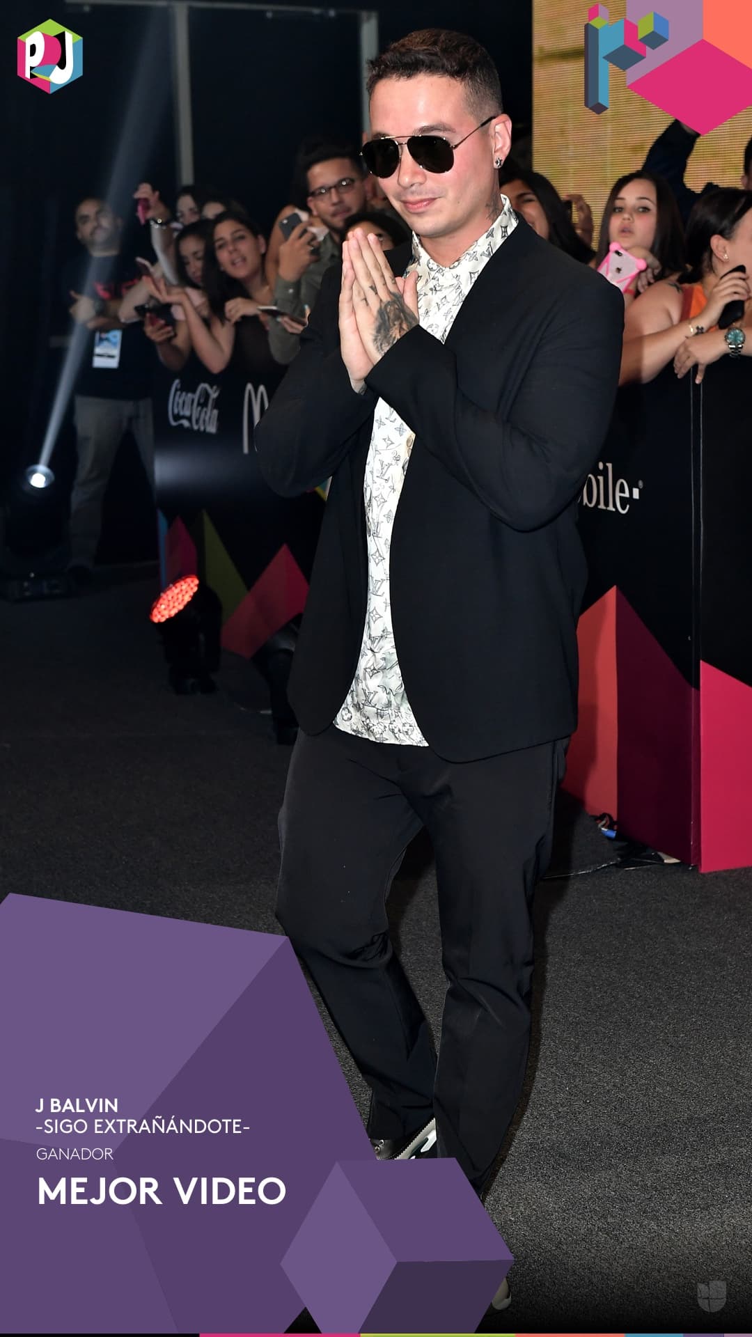 <b>MEJOR VIDEO</b>
<br>J Balvin - Sigo extrañándote