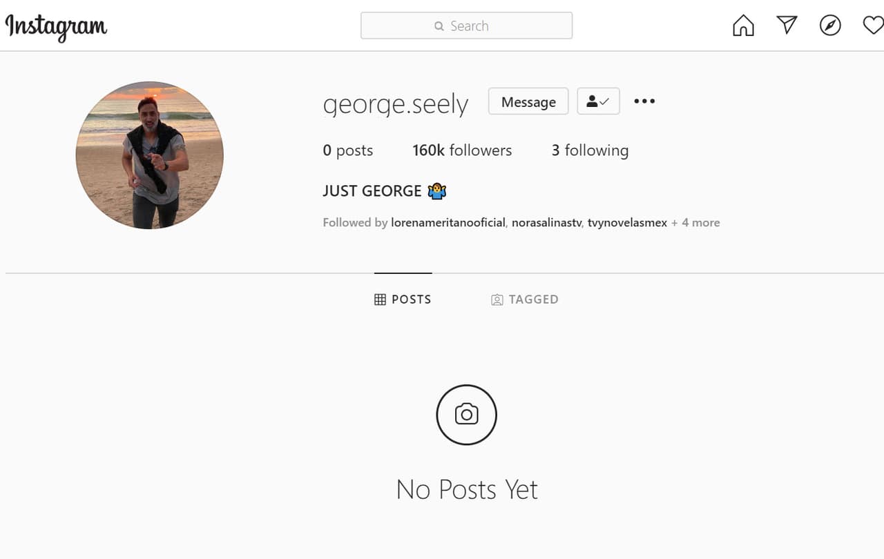 Ahora era esa misma red social la que alertaba a los fans de la pareja. Para el 13 de mayo,
<b>Univision Digital </b>informó que George Seely había
<b><a href="https://www.univision.com/famosos/marlene-favela-desaparecio-del-instagram-de-su-esposo-ya-no-la-sigue-y-borro-todas-las-fotografias-fotos" target="_blank">borrado todas sus fotos </a></b>de su cuenta. Todas, incluyendo las que existían con la actriz y su hija.
<br>