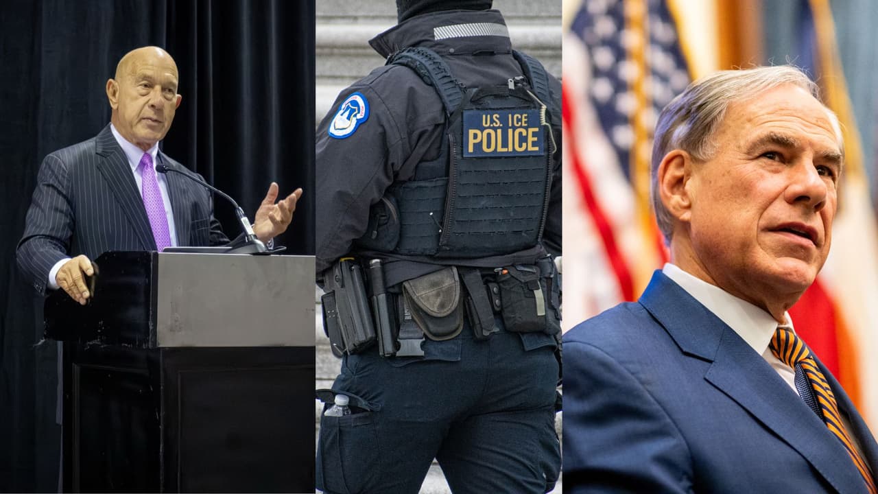 Todas las miradas puestas sobre si John Whitmire luchará contra Greg Abbott por la cooperación de la policía con ICE