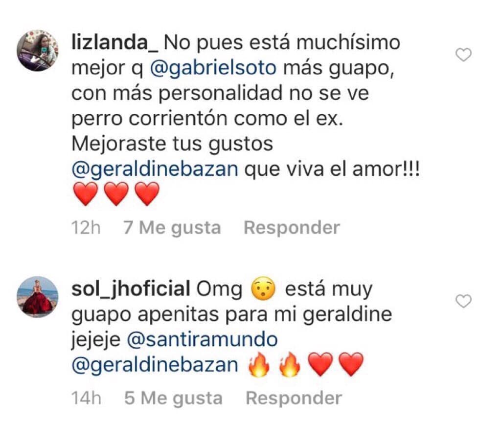 "Está muchísimo mejor que Gabriel Soto, más guapo, con más personalidad", escribe la usuaria @lizanda.