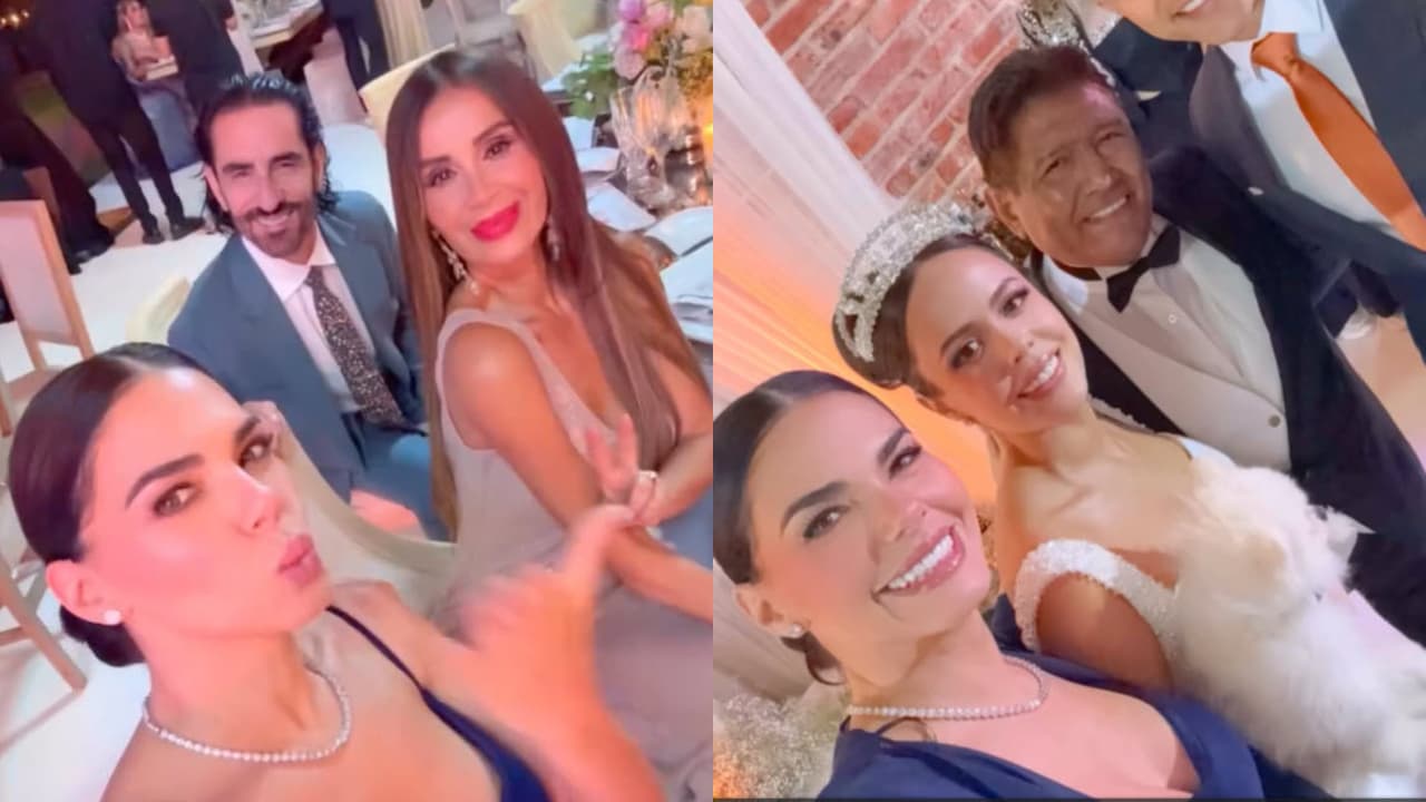Livia Brito fue una de las famosas que estuvieron presentes en la boda.