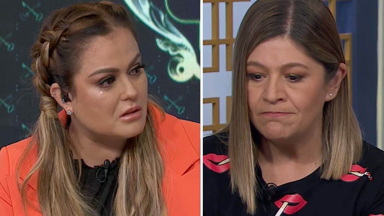 Mariana Echeverría rompe en llanto por la tragedia de Martha Figueroa: "Se murió mi primer hijo"