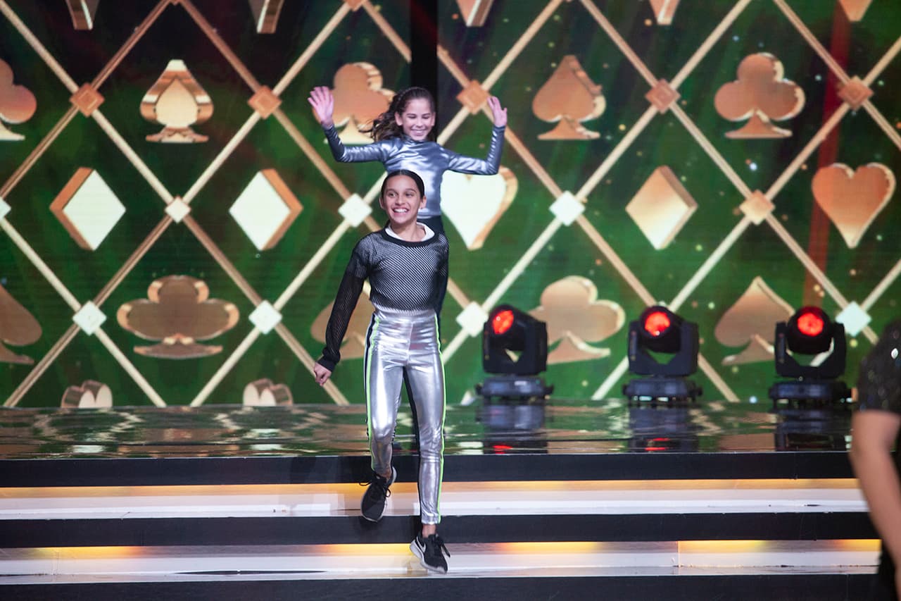 Los también escalones están iluminados