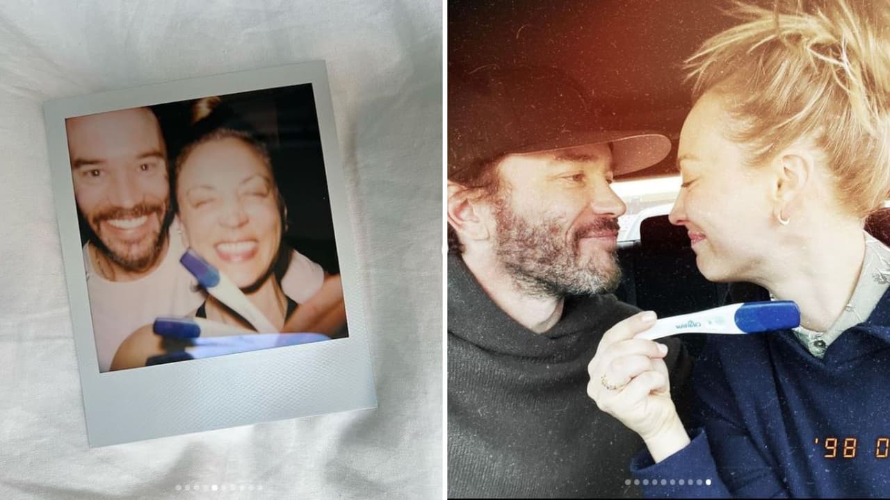 Kaley Cuoco está embarazada