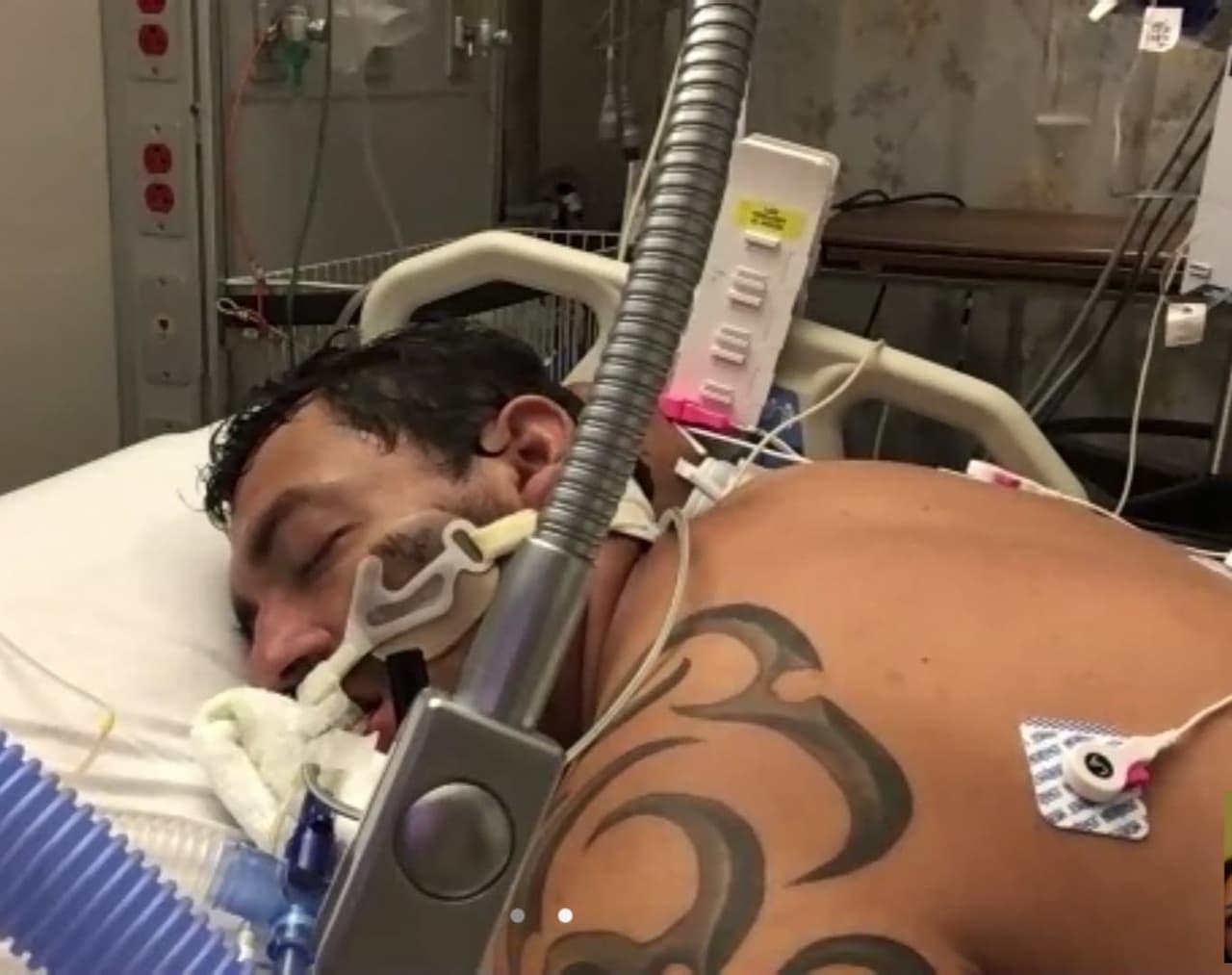 "Mi hija de tres años le pedía a su papá que despertara": hispano en coma lucha contra el coronavirus