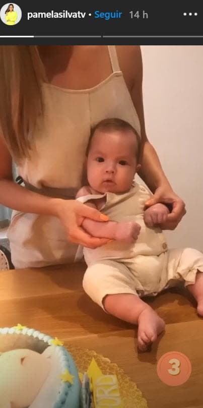 La presentadora había estado usando su cuenta para publicar las fotos de las diferentes sesiones de fotos que ha protagonizado su bebé.