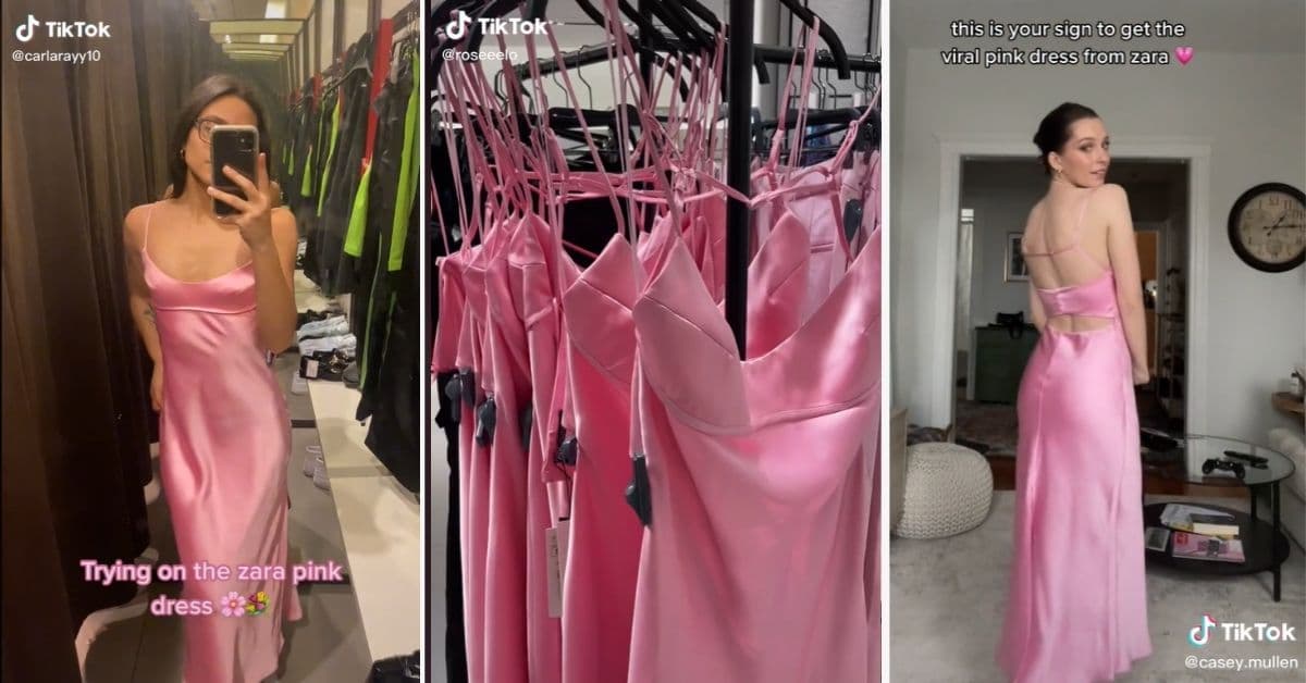 Conoce por qué 'pink dress' está obsesionando a todos en TikTok: la razón te encantará