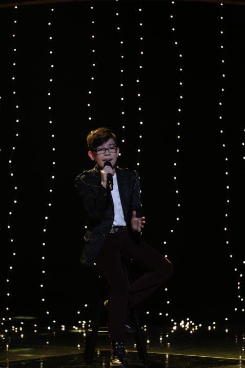 Con la interpretación de 'Ya me enteré', 
<b>Angelito</b> logró un sitio en Los MVPGs.