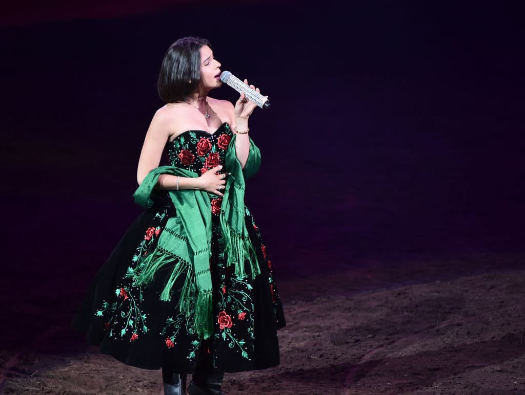 Recientemente, Ángela Aguilar estuvo en boca de todos por su polémica entonación del himno nacional de México, antes de la pelea de ‘Canelo’ Álvarez contra Billy Joe Saunders.