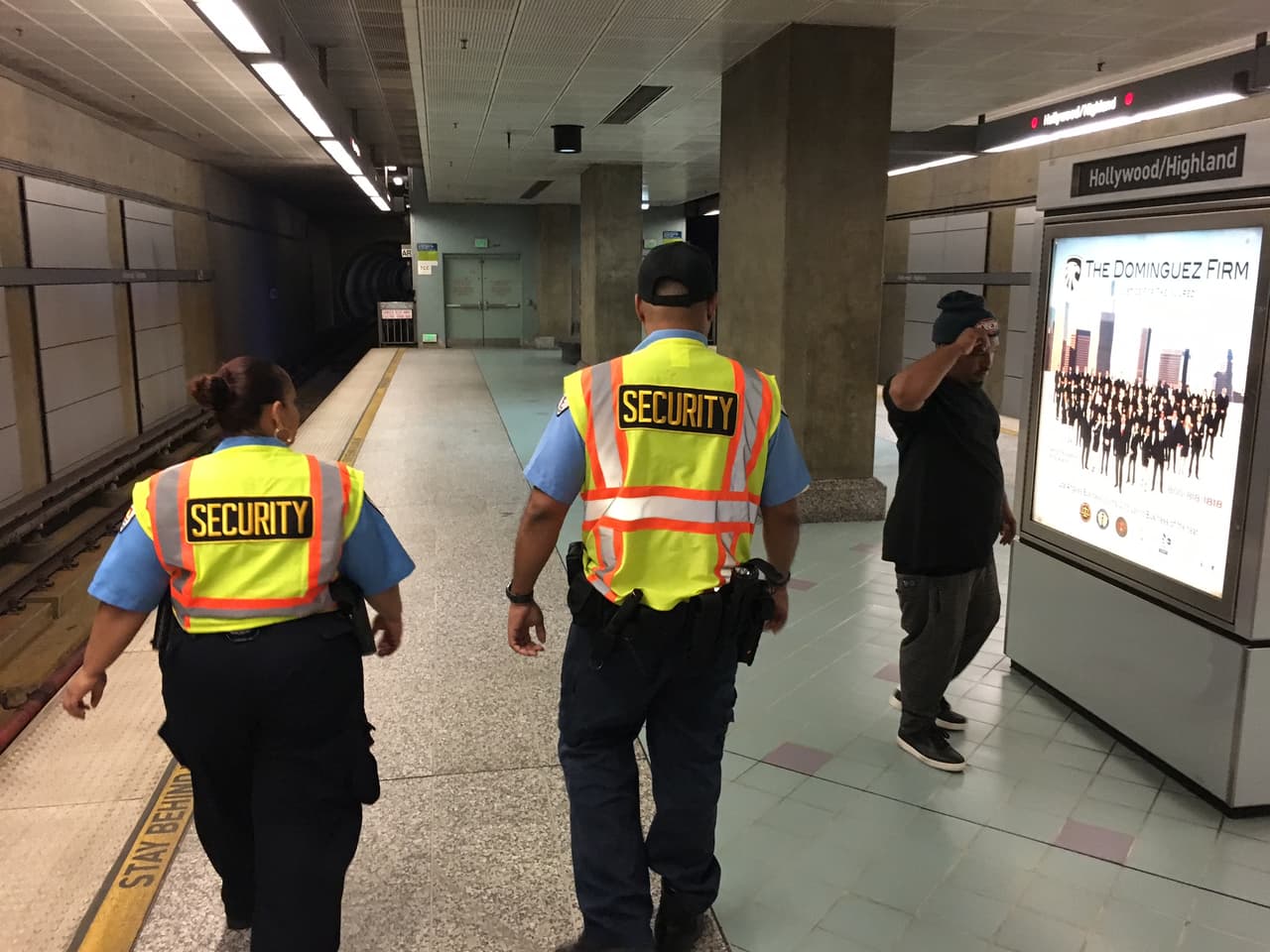 La Línea Roja del metro, que cruza por Hollywood, es la más usada por los turistas.