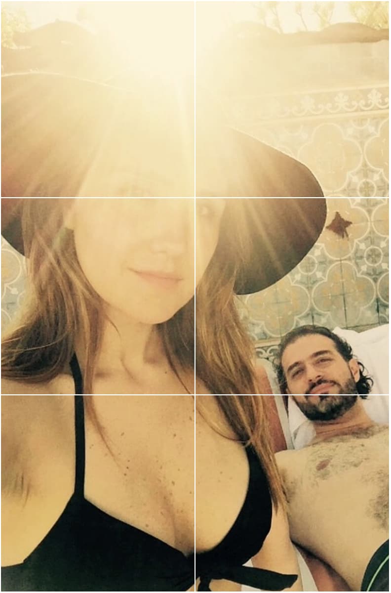 Pero pocos sabían que la publicación de Paco Álvarez solo era un fragmento de una instantánea de Dulce María y él.