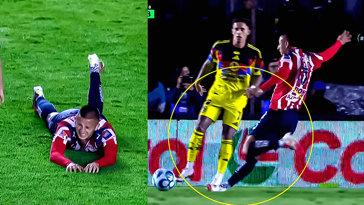 Roberto ‘Piojo’ Alvarado sale por lesión en el Clásico América vs. Chivas 