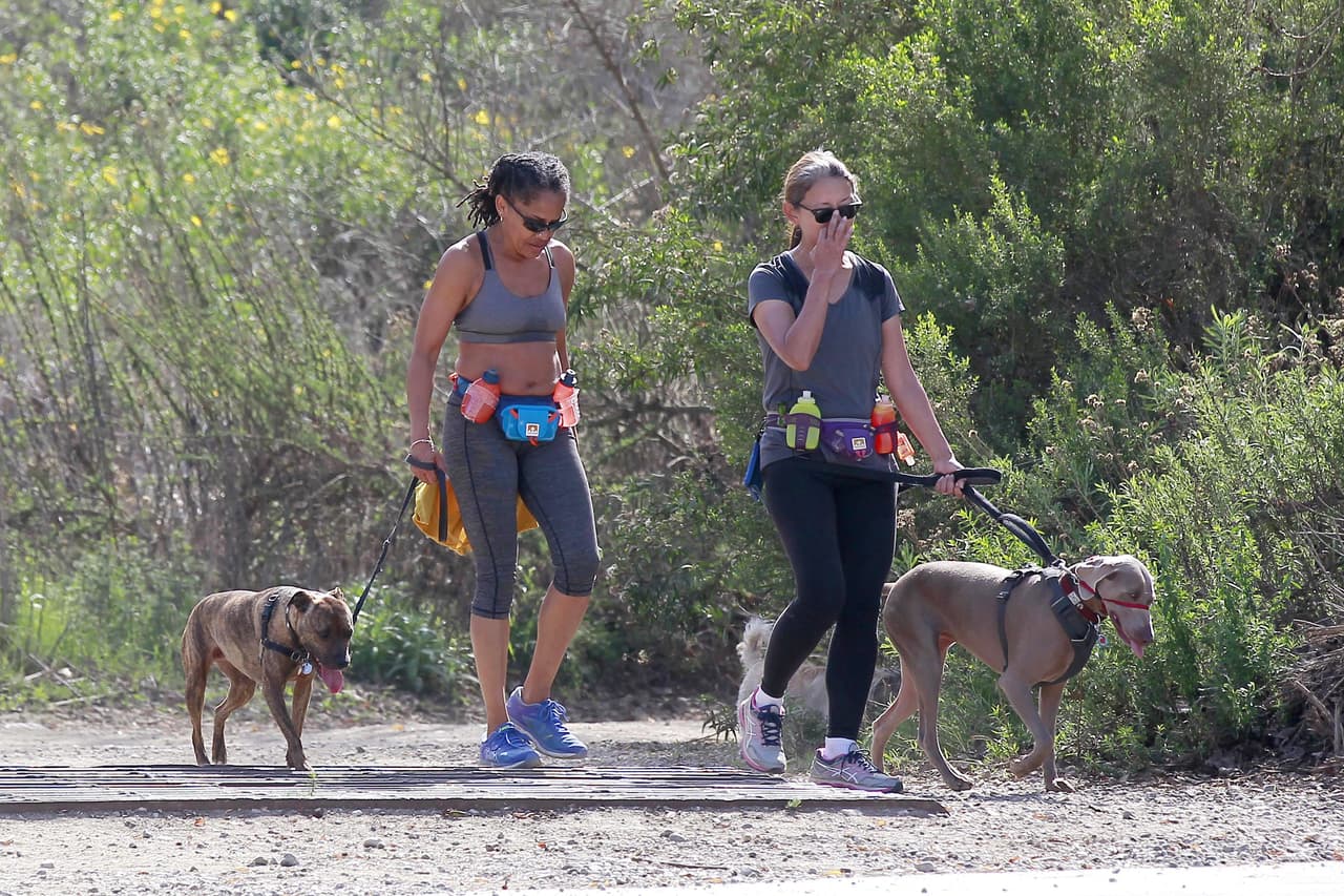 Su mamá Doria Ragland, en cambio, se deja ver más a menudo y también ha estado haciendo ejercicios a tres semanas de la unión.