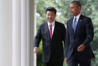 Xi Jinping y Barack Obama en la Casa Blanca.
