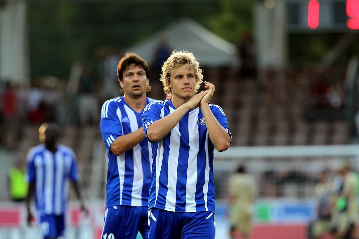El Sevilla lo vendió a uno de los equipos más importantes de su país, el HJK Helsinki. En una sola temporada demostró que su nivel era muy superior: firmó 18 goles y 10 asistencias en 33 juegos.