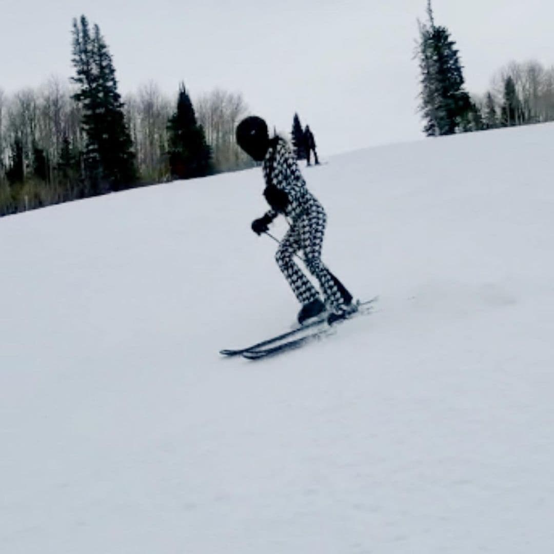 Karlita señaló al pie de las fotografías de sus vacaciones lo feliz que se sintió al estar en contacto con la naturaleza.