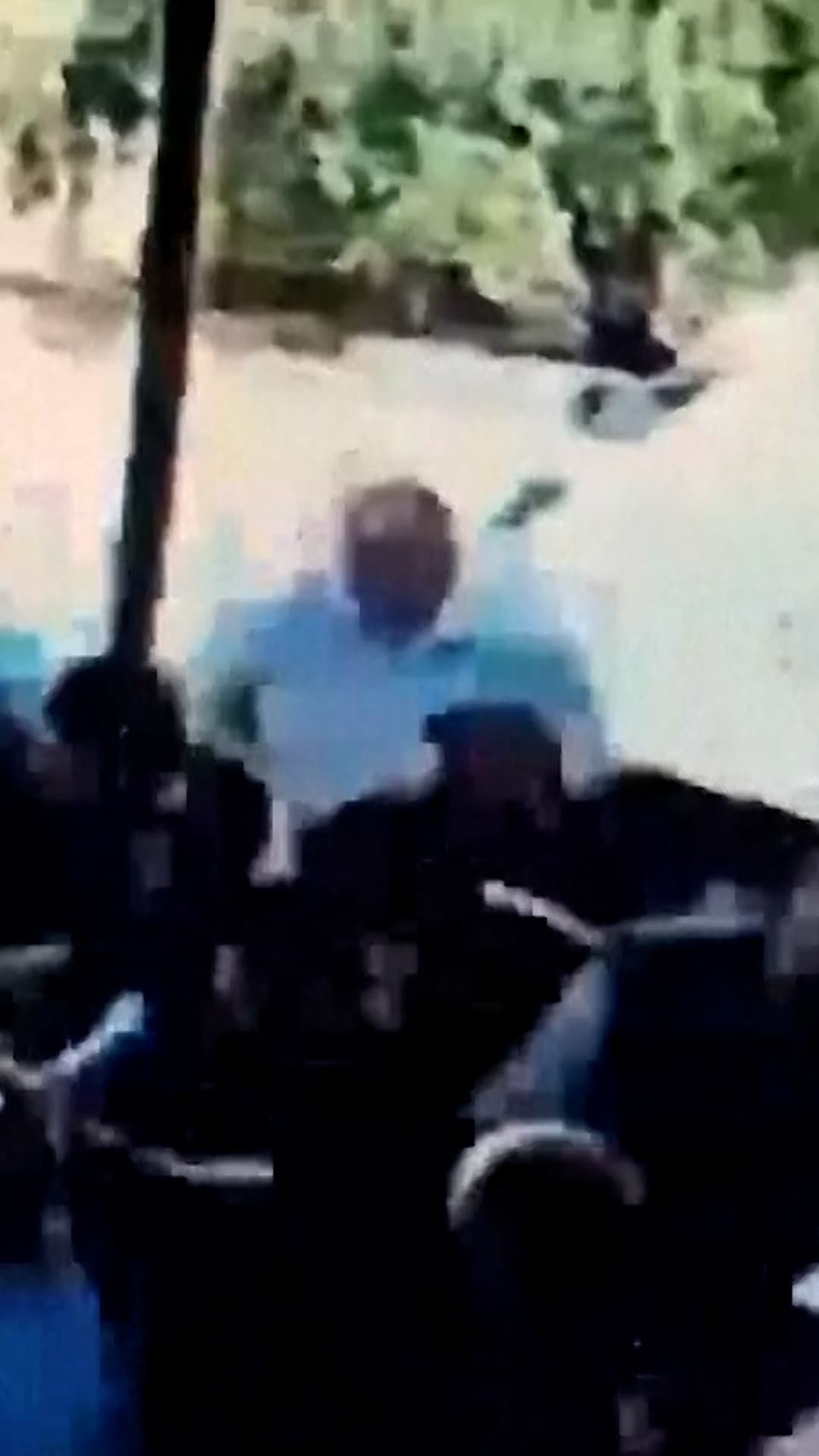 Nuevas imágenes del ataque durante un funeral en Jordania