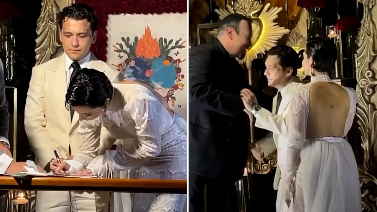 ¿Nodal y Ángela Aguilar se casaron con “contrato de fidelidad” de por medio?: registro civil responde