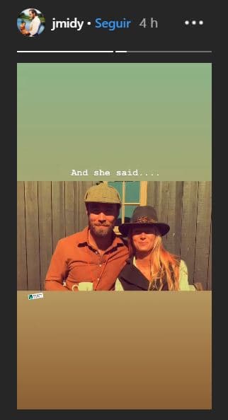 En dichas imágenes, James Middleton rememoró los momentos que ha vivido junto a Alizee Thevenet.