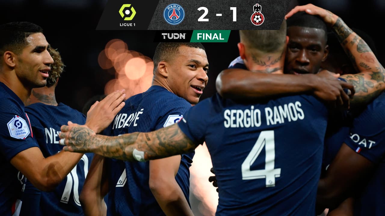 De la mano de Messi y Mbappé, PSG vence al Nice y se mantiene líder