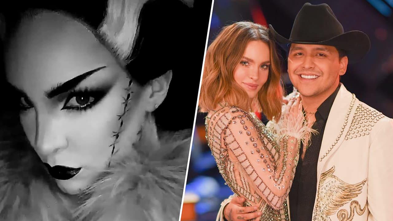 Belinda y Nodal lo hicieron de nuevo: deslumbraron con sus escalofriantes disfraces