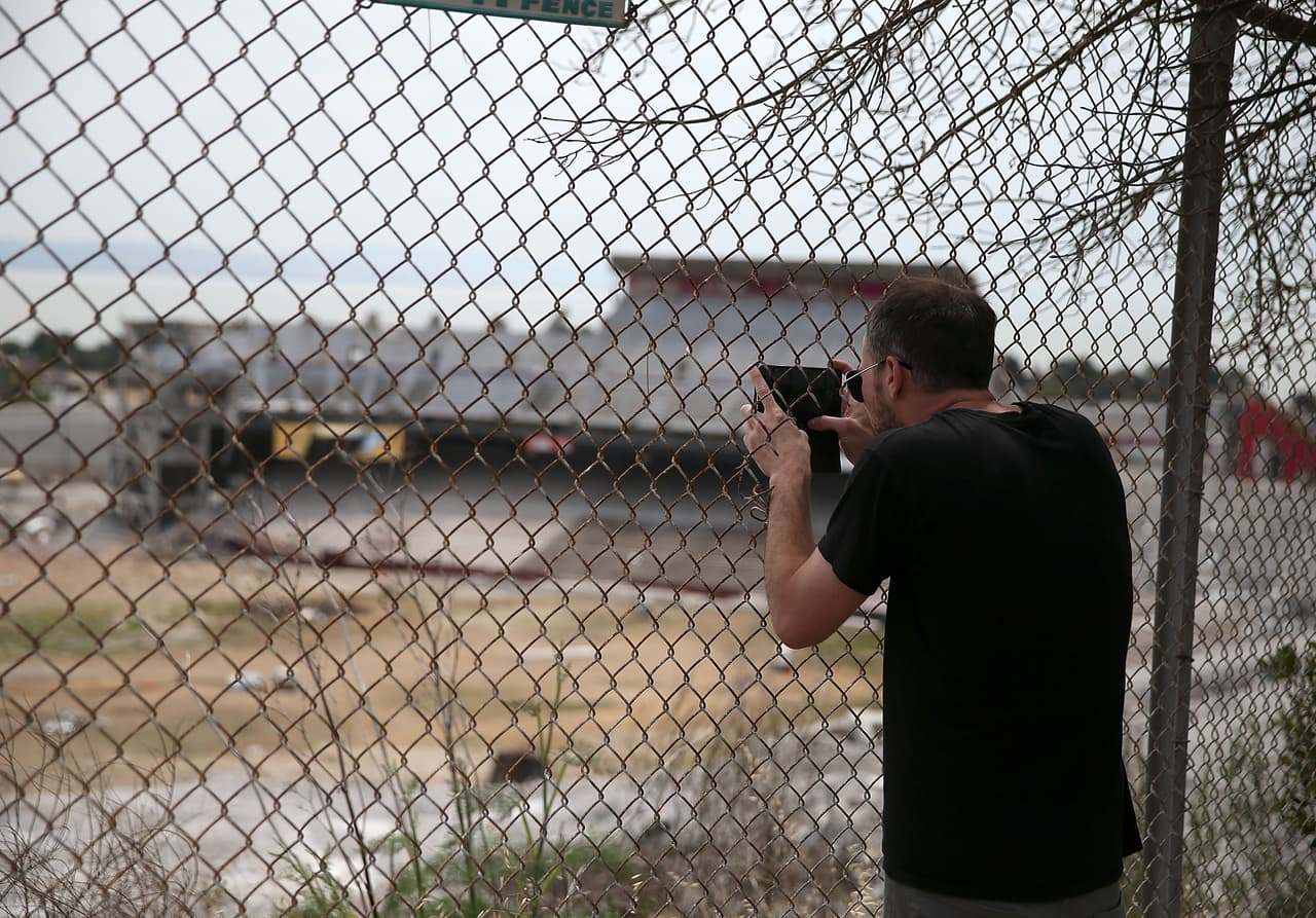 La demolición de la excasa de los Gigantes y los 49ers de San Francisco llegó a su fase final.