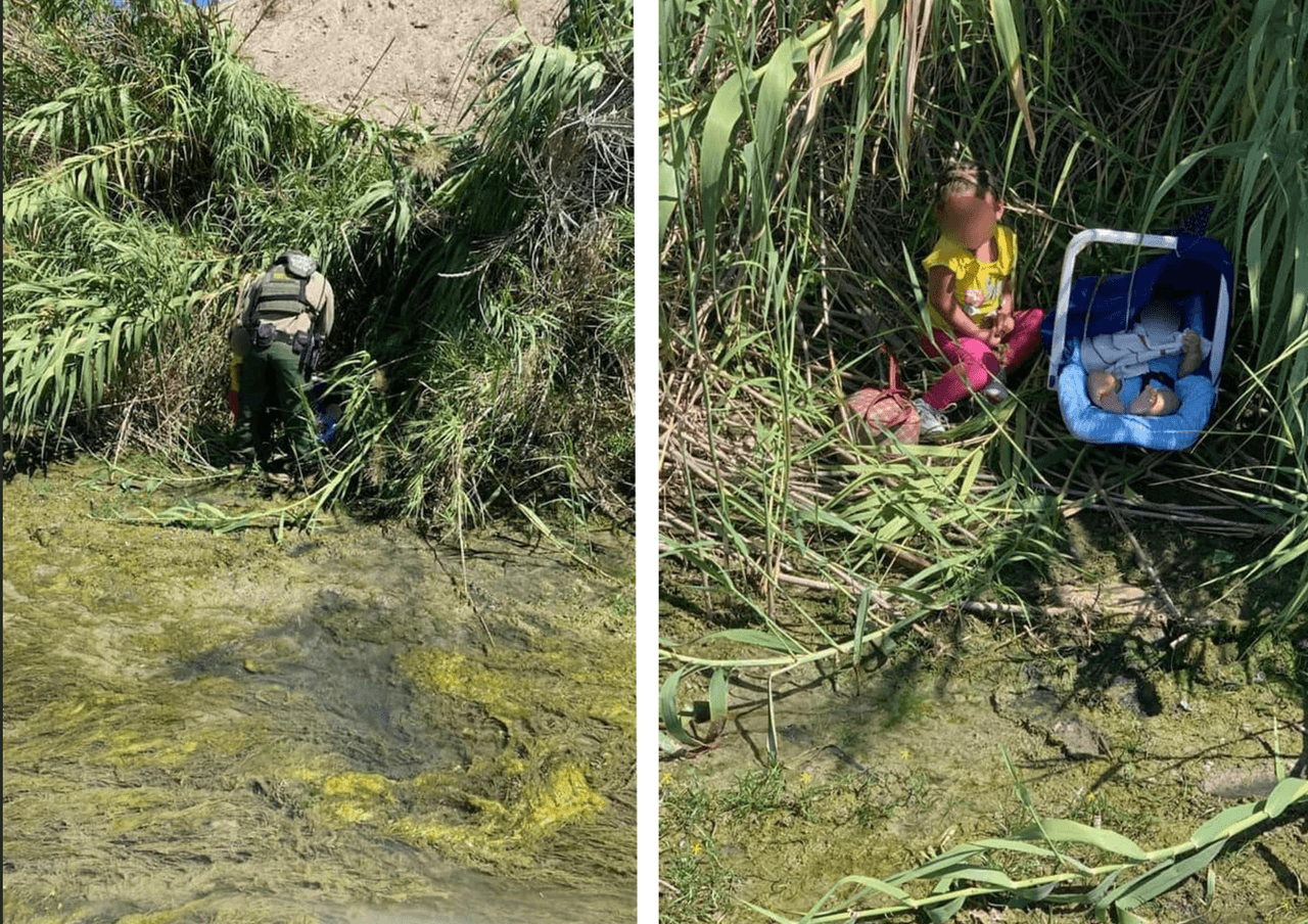 Hallan a un bebé de 3 meses y a su hermana de 2 años abandonadas en Río Grande