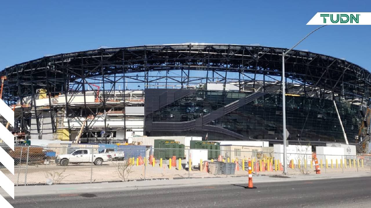 Los Raiders avanzan en su majestuoso estadio