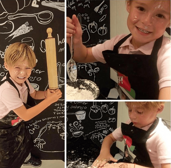 Con el tiempo Mateo ha crecido y se ha vuelto más extrovertido.