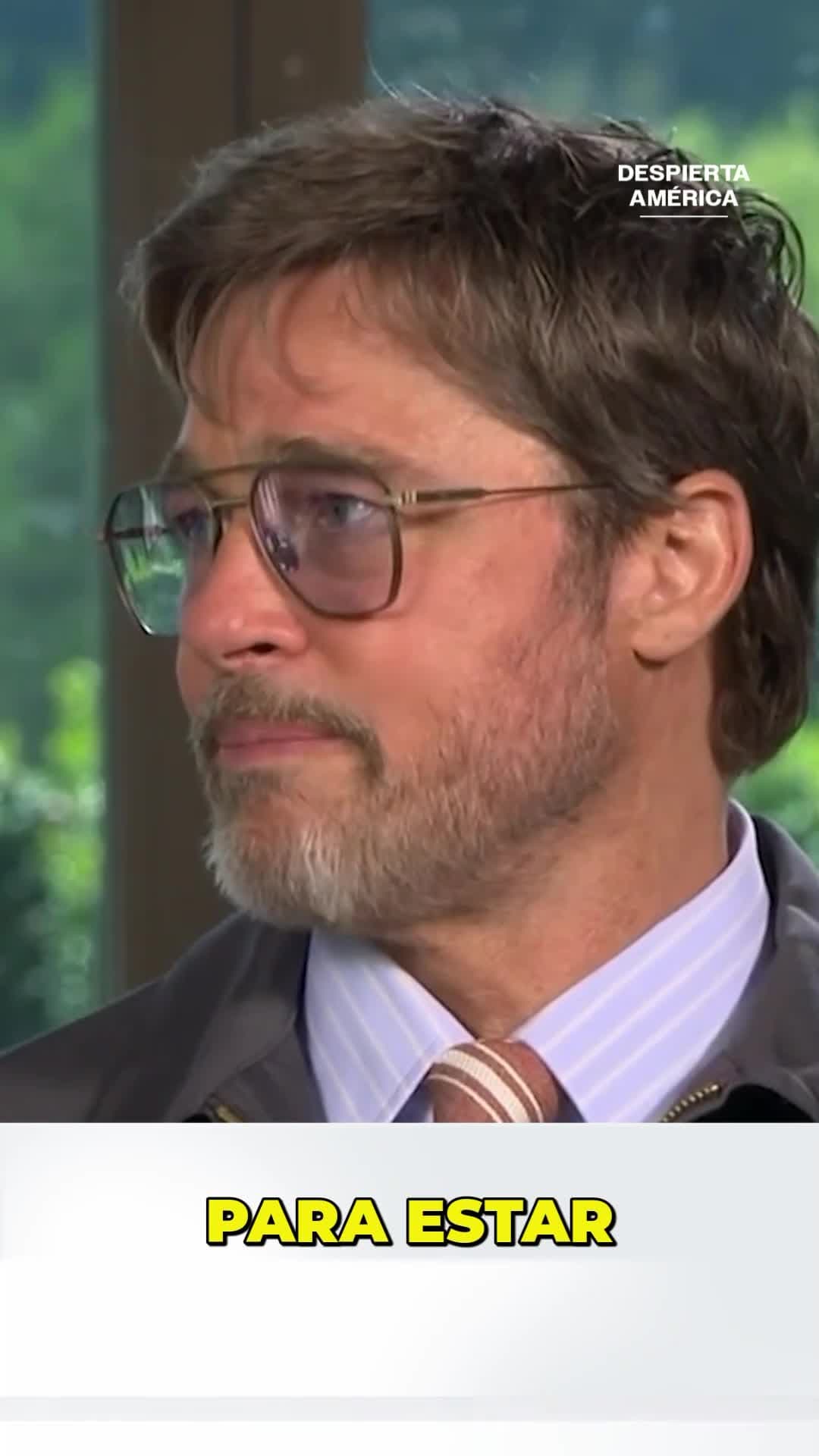 Brad Pitt habla de su conexión con el perro protagonista de 'Heart of the Beast'